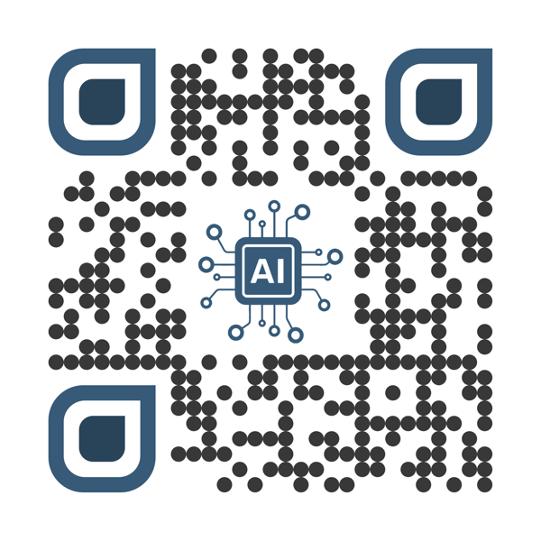 Scan the QR code to save the contact as a digital business card